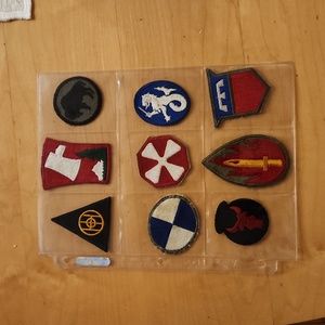 WW11 Army Patches